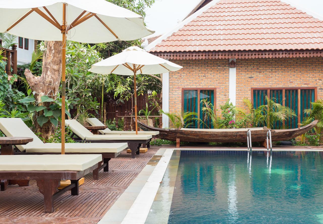 Malu Khmer Villa Siem Reap Zewnętrze zdjęcie