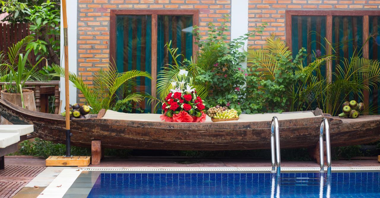Malu Khmer Villa Siem Reap Zewnętrze zdjęcie