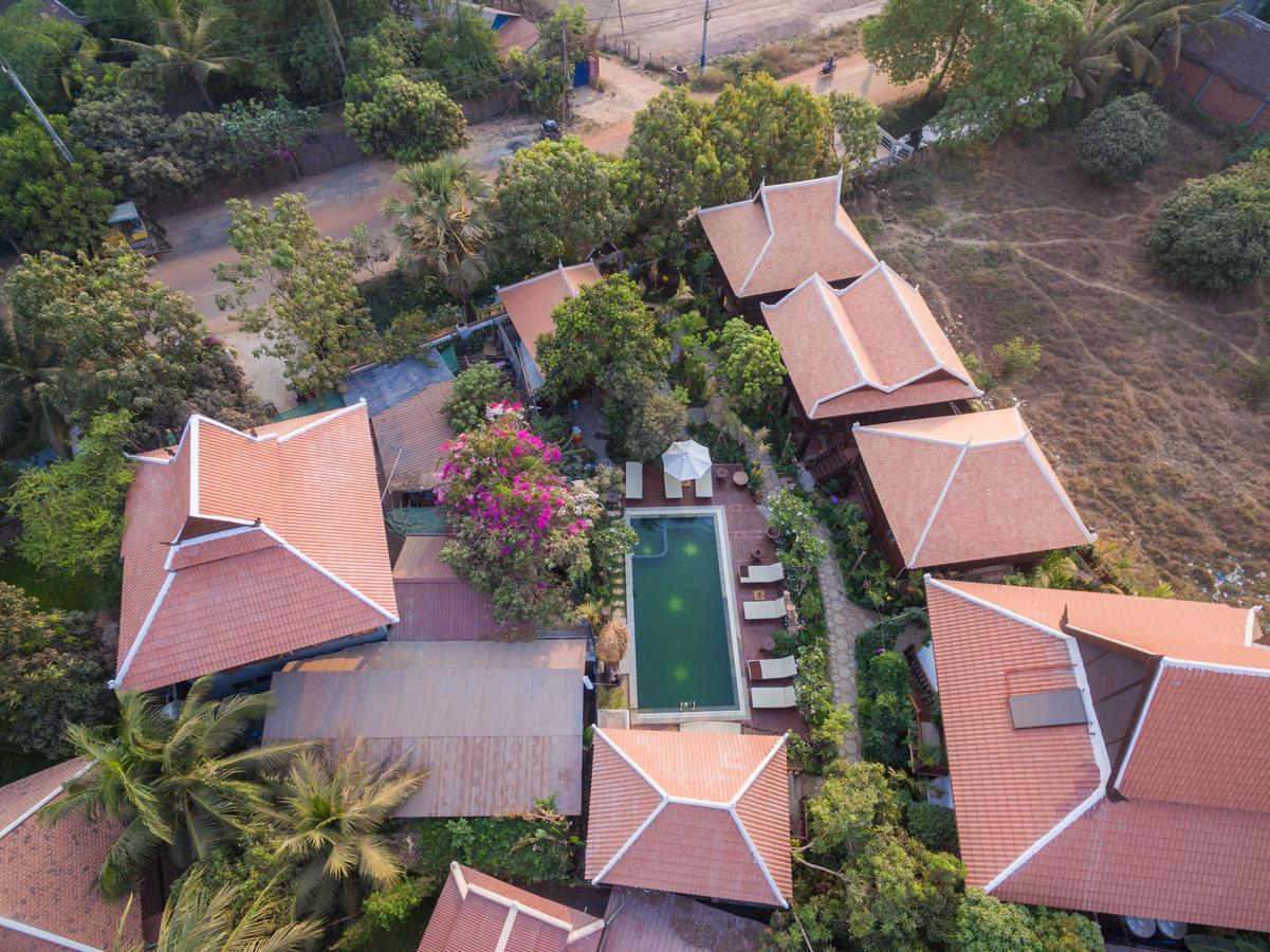 Malu Khmer Villa Siem Reap Zewnętrze zdjęcie