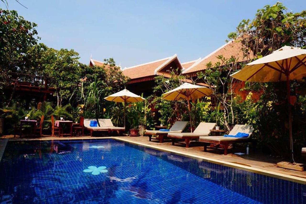Malu Khmer Villa Siem Reap Zewnętrze zdjęcie