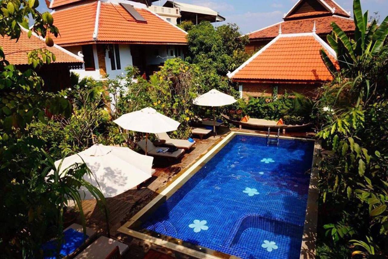 Malu Khmer Villa Siem Reap Zewnętrze zdjęcie