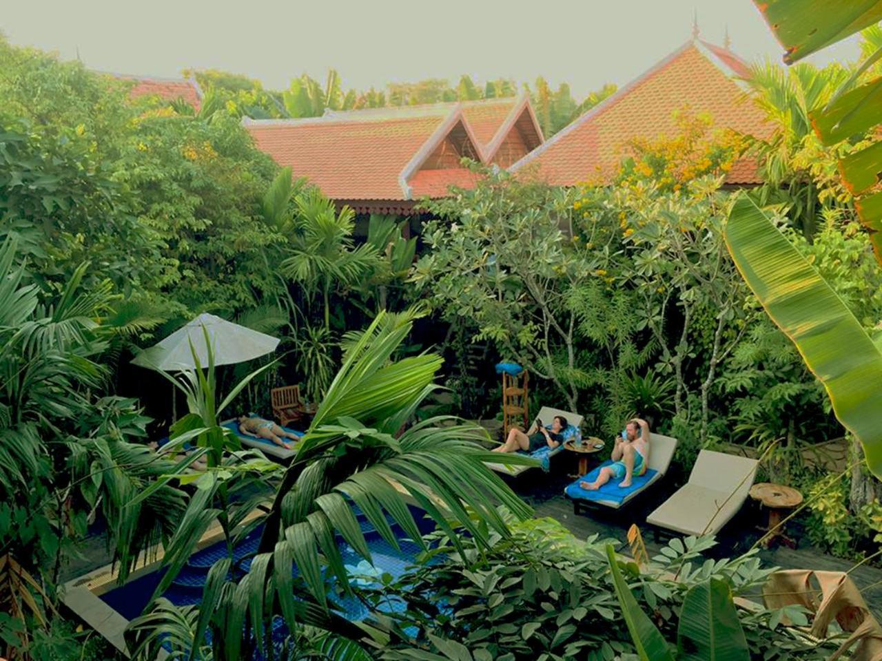 Malu Khmer Villa Siem Reap Zewnętrze zdjęcie
