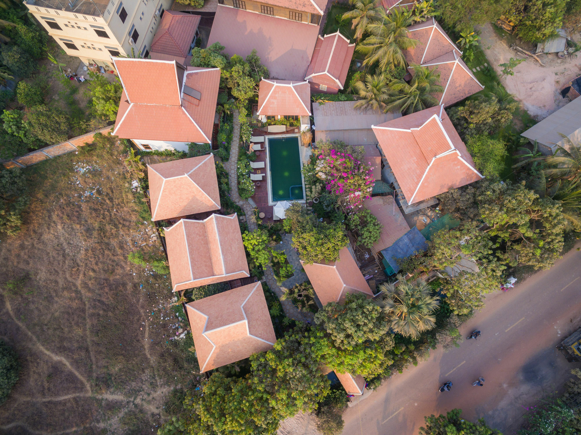 Malu Khmer Villa Siem Reap Zewnętrze zdjęcie