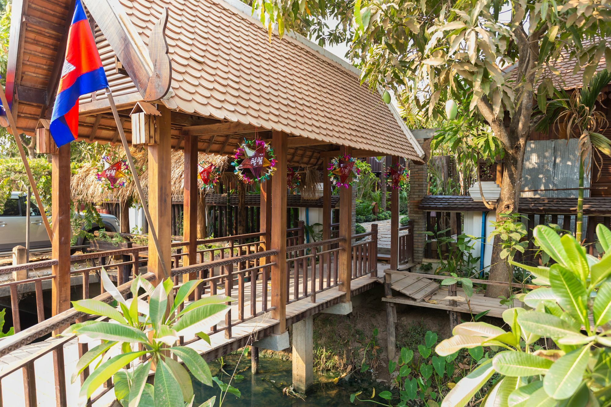 Malu Khmer Villa Siem Reap Zewnętrze zdjęcie