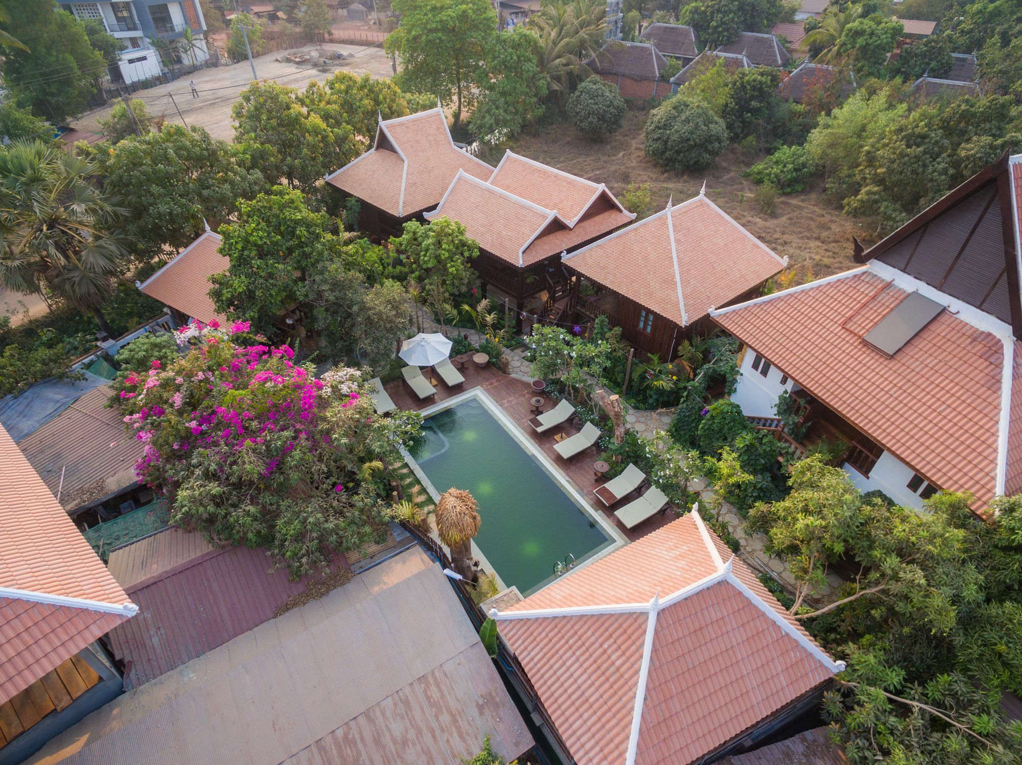 Malu Khmer Villa Siem Reap Zewnętrze zdjęcie